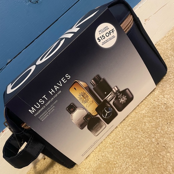 belk Other Belk Travel Bag With Cologne Samples Poshmark